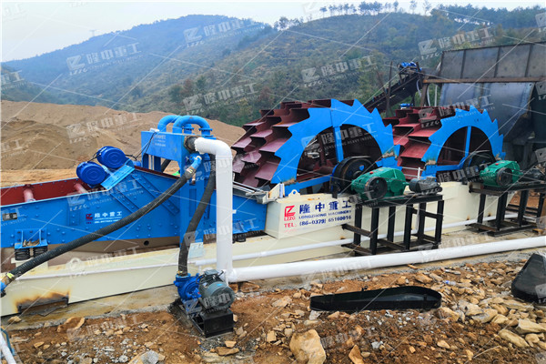 時產50-200噸的洗砂機一年能為洗砂廠盈利
