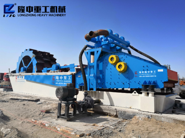 對于沙子泥土含量多的，小型洗沙機能洗干凈