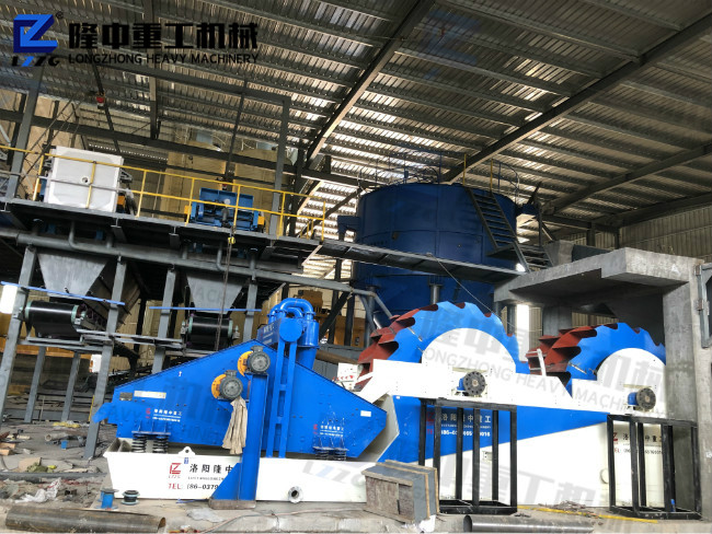 洗沙子用100t/h輪斗式洗砂機(jī)怎么樣？價格貴